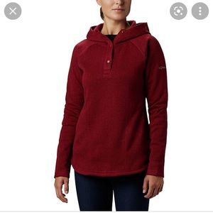 Columbia Darling Days Fleece Sweater Hoodie, M